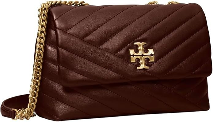 Tory Burch Women's Small Kira Chevron Convertible Shoulder Bag, Tempranillo