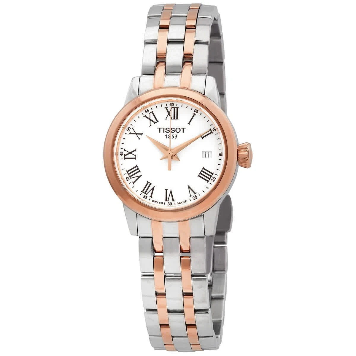 Tissot Classic Dream Quartz White Dial Ladies Watch T129.210.22.013.00 New