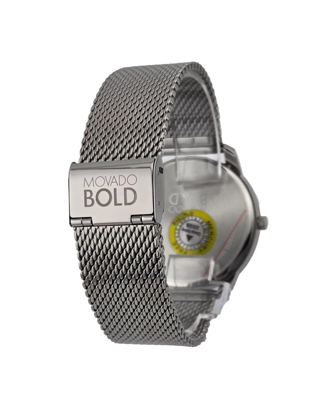 Movado Bold 3600599 Gunmetal Gray Dial Stainless Steel Men's Watch New In Box