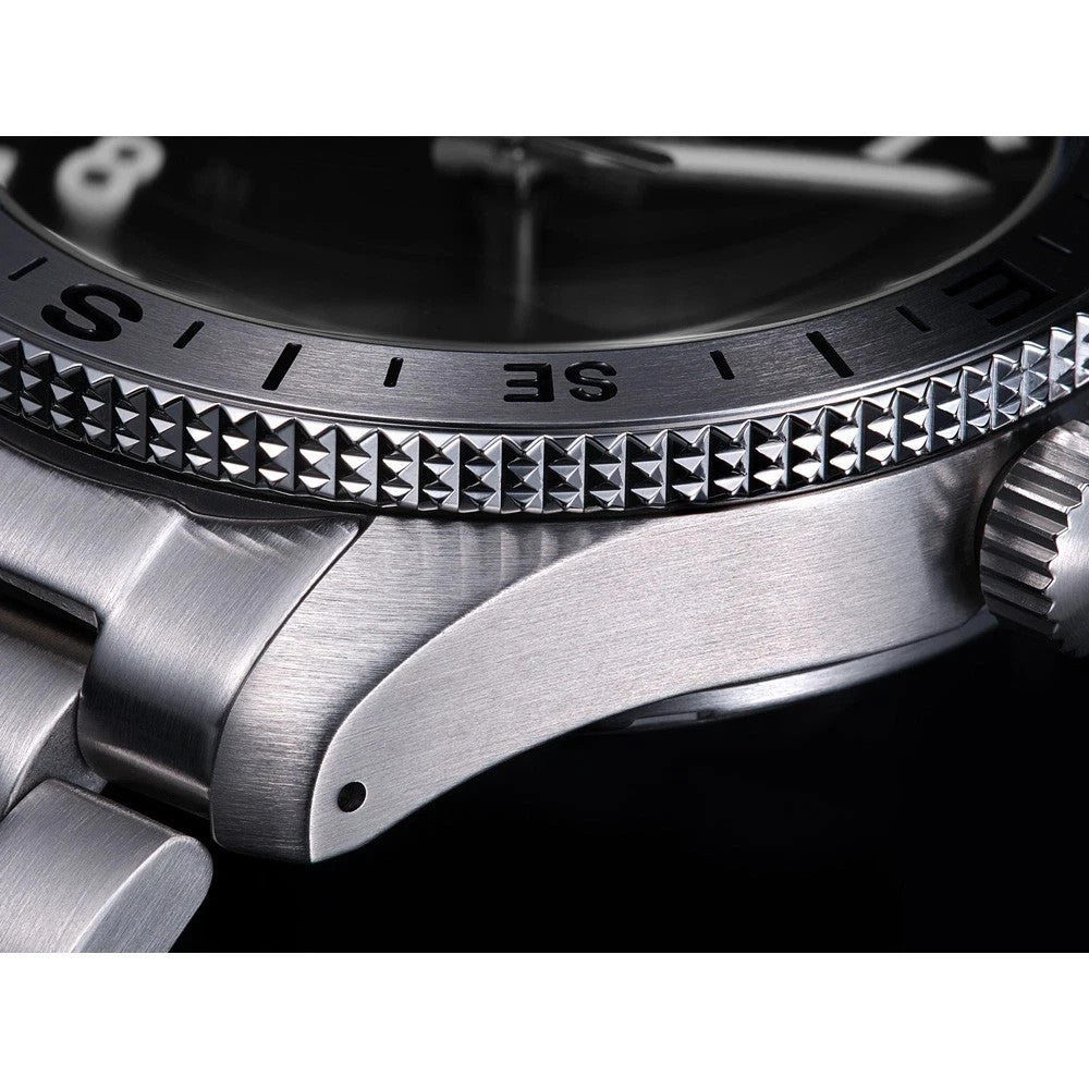Seiko 5 Sports HBD006 Field Series Automatic Black Stainless Steel New In Box