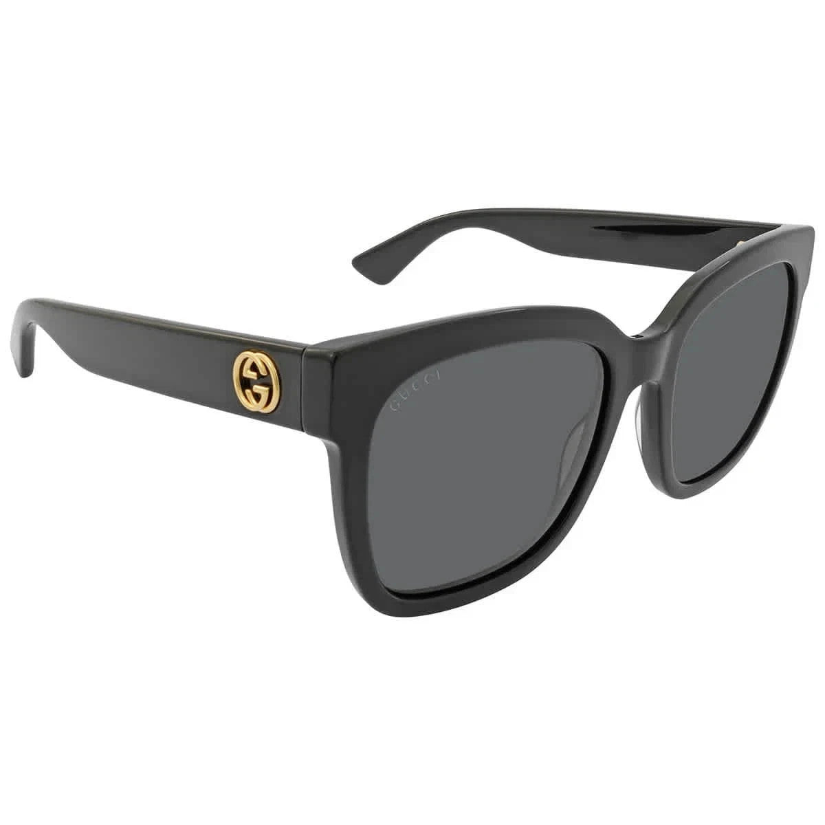 Gucci Grey Square Ladies Sunglasses GG0034SN 001 54 GG0034SN 001 54 AUTHENTIC