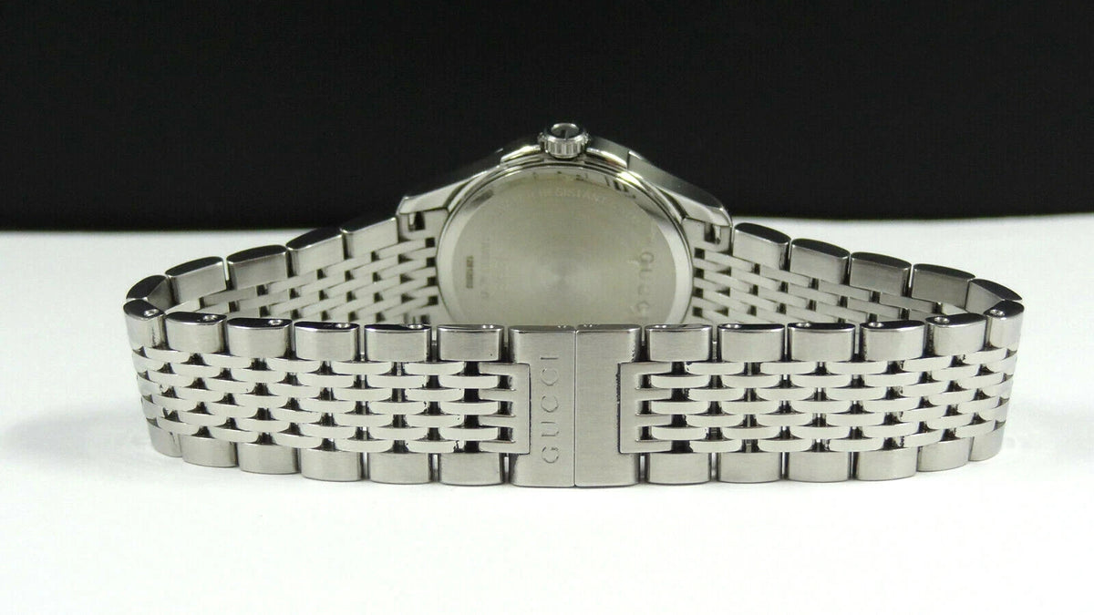 GUCCI YA126510 G-Timeless Diamond Mother of Pearl Dial Women's Watch $1,950