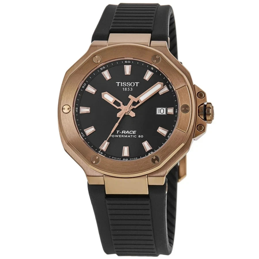 New Tissot T-Race Powermatic 80 Automatic Black Men's Watch T141.807.37.051.00