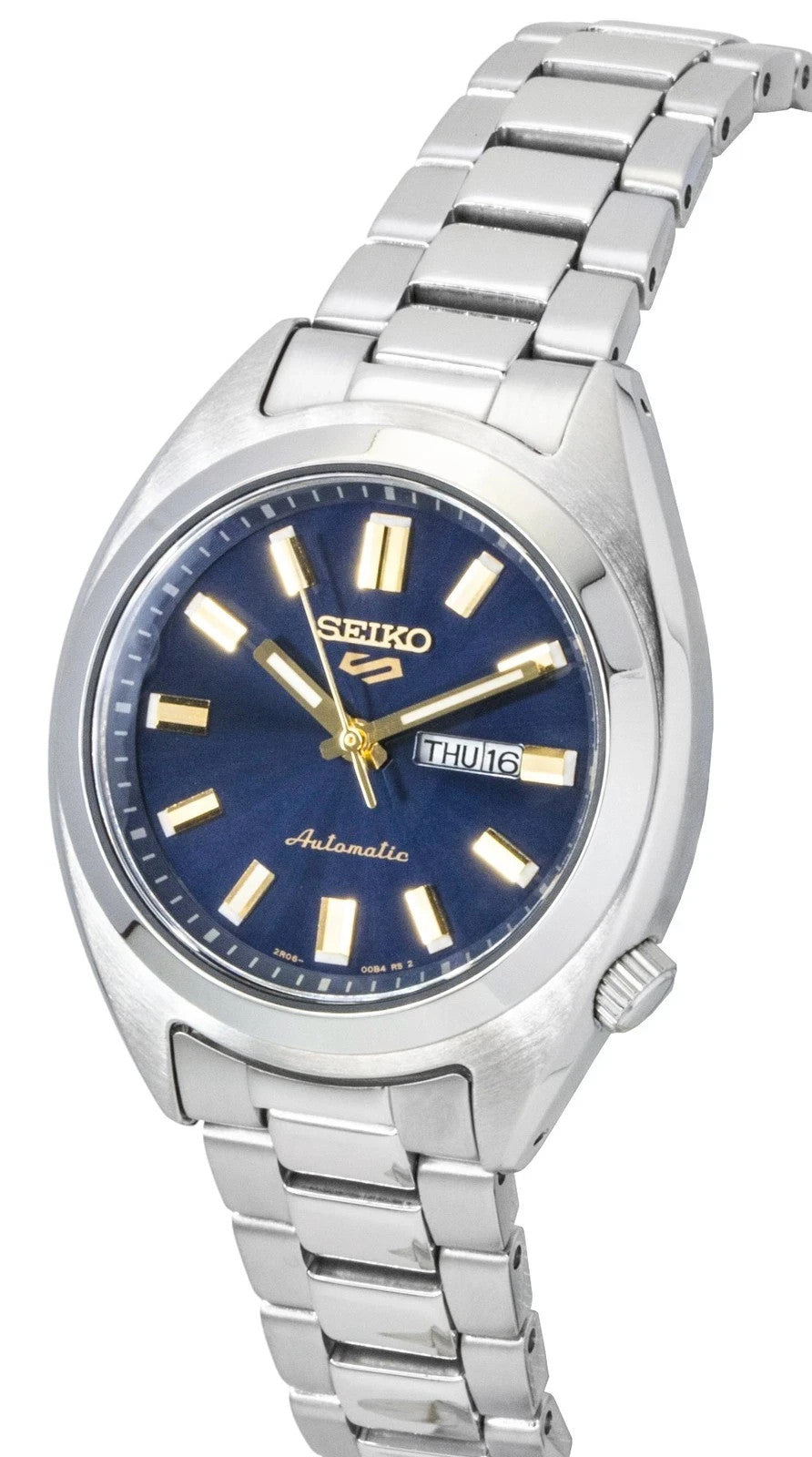 Seiko 5 Sports Blue Dial Automatic Stainless Steel SRE021K1 Womens Ladies Watch