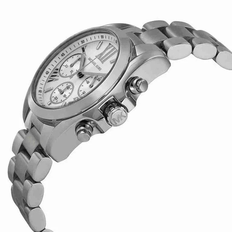 Michael Kors MK6174 Women's White Watch New In Box 100% Authentic