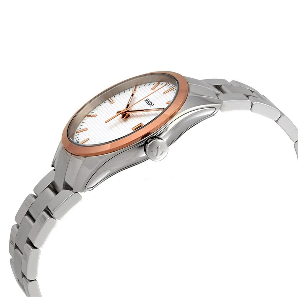 Rado Hyperchrome R32976123 Silver Dial Ceramos Case Women's Watch New In Box