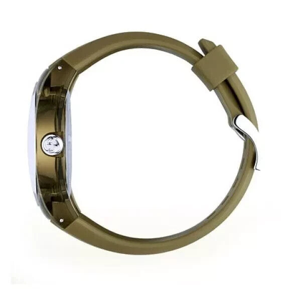 Gucci Sync XXL 46mm YA137106 Green Rubber Band Green Dial Unisex Watch New