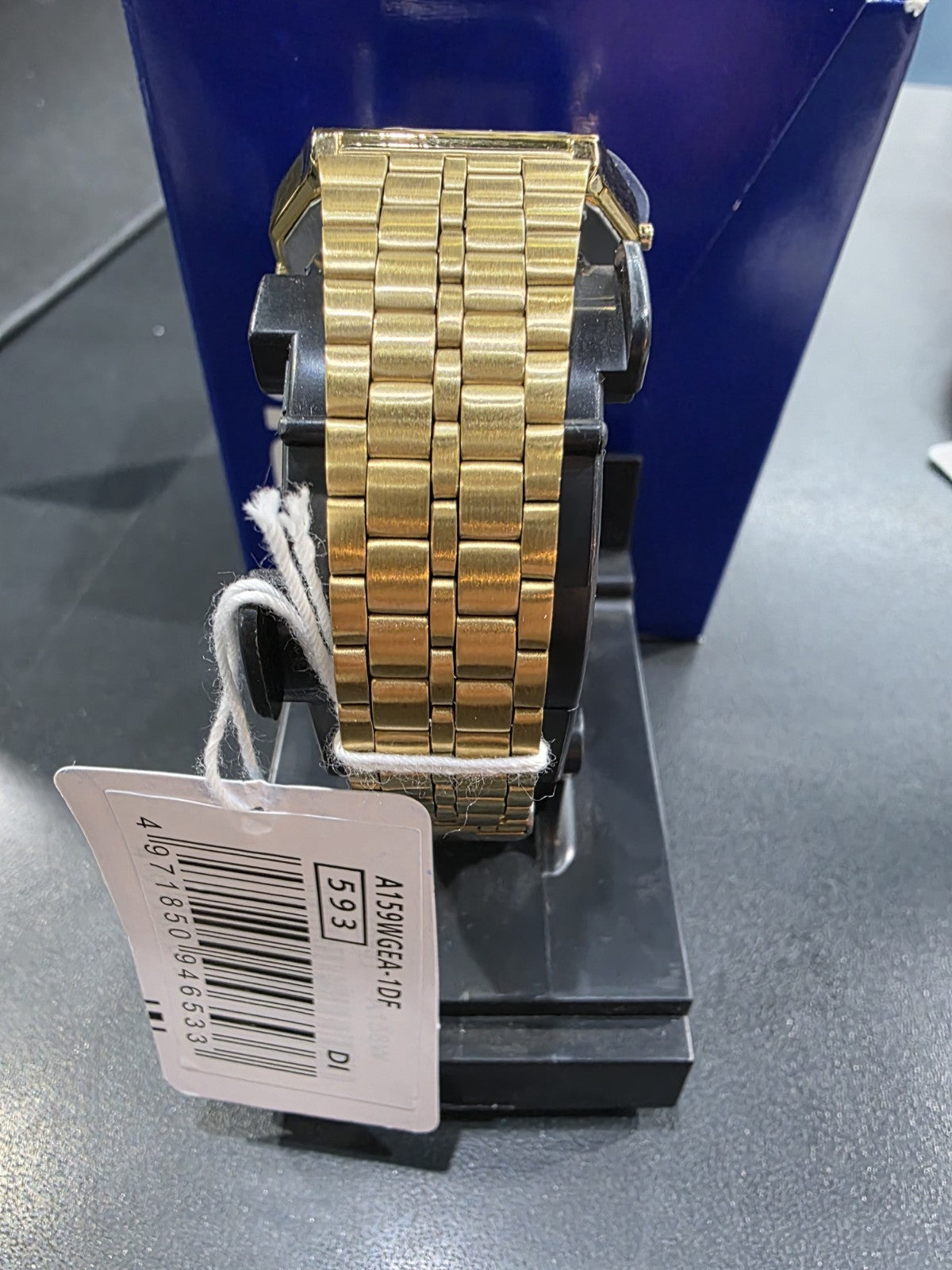 Casio A159WGEA-1DF Vintage Gold Tone Classic Digital Watch Brand New No Box