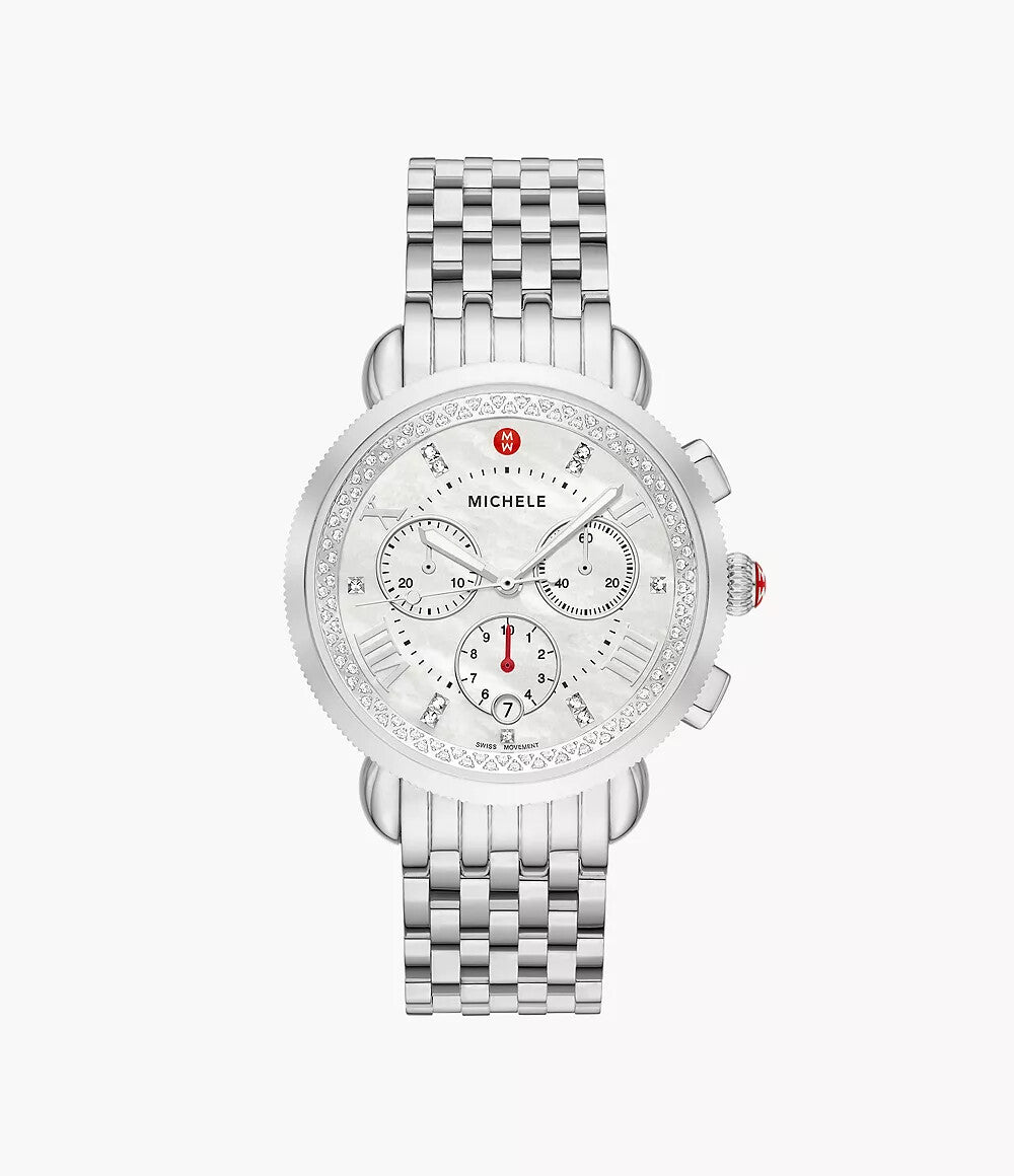 MICHELE Sport Sail Bracelet Watch, 38mm in Stainless at Nordstrom - product image