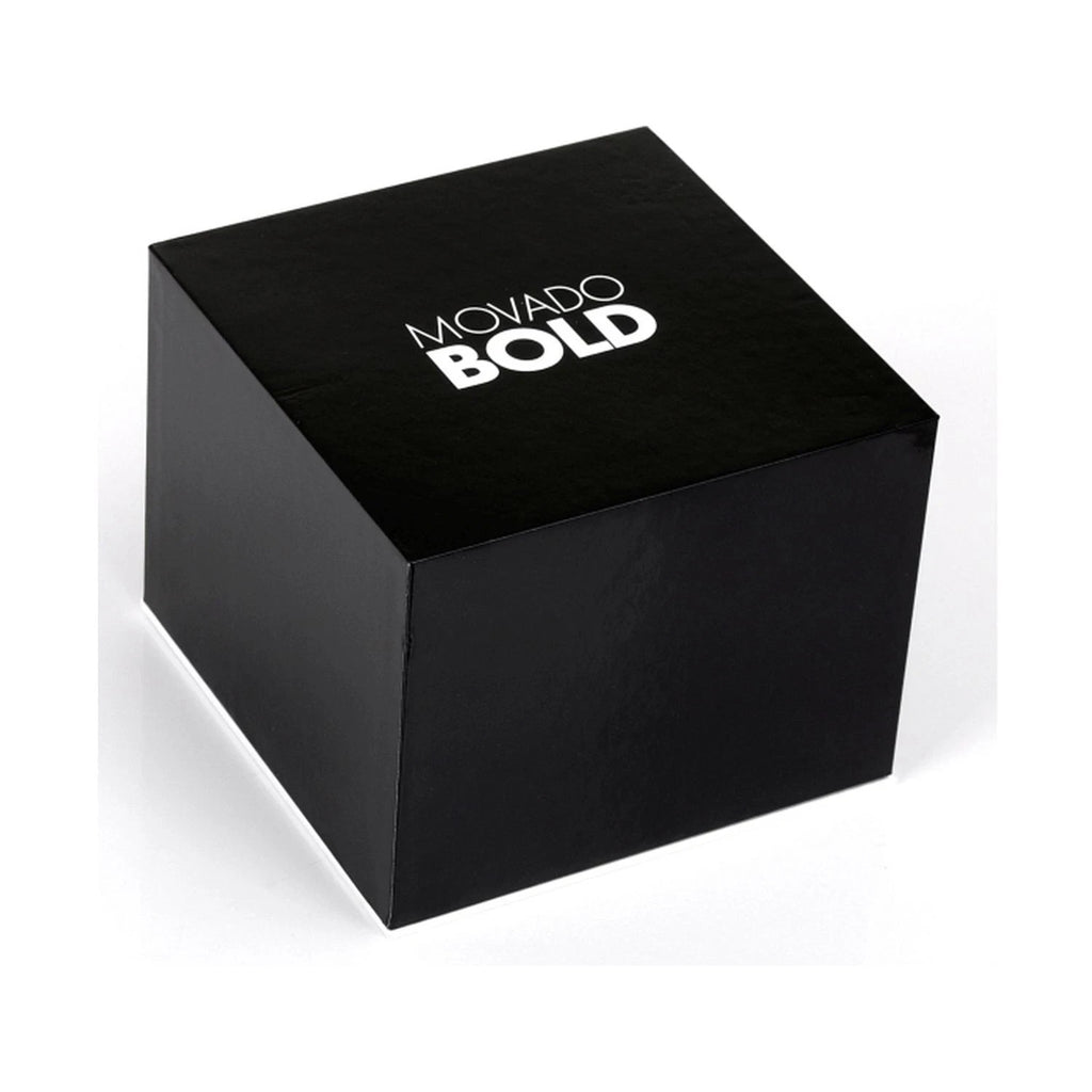 Movado 3600467 Men's Bold Trend Black Dial Quartz Watch New In Box