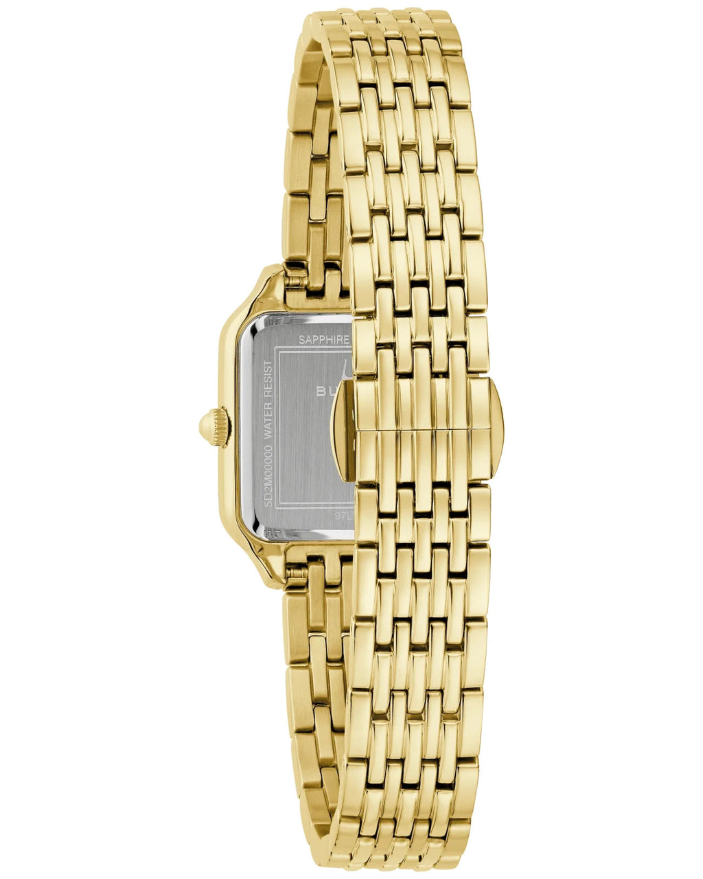 Bulova 97L191 Champagne Dial Stainless Steel Bracelet Sutton Womens Watch New