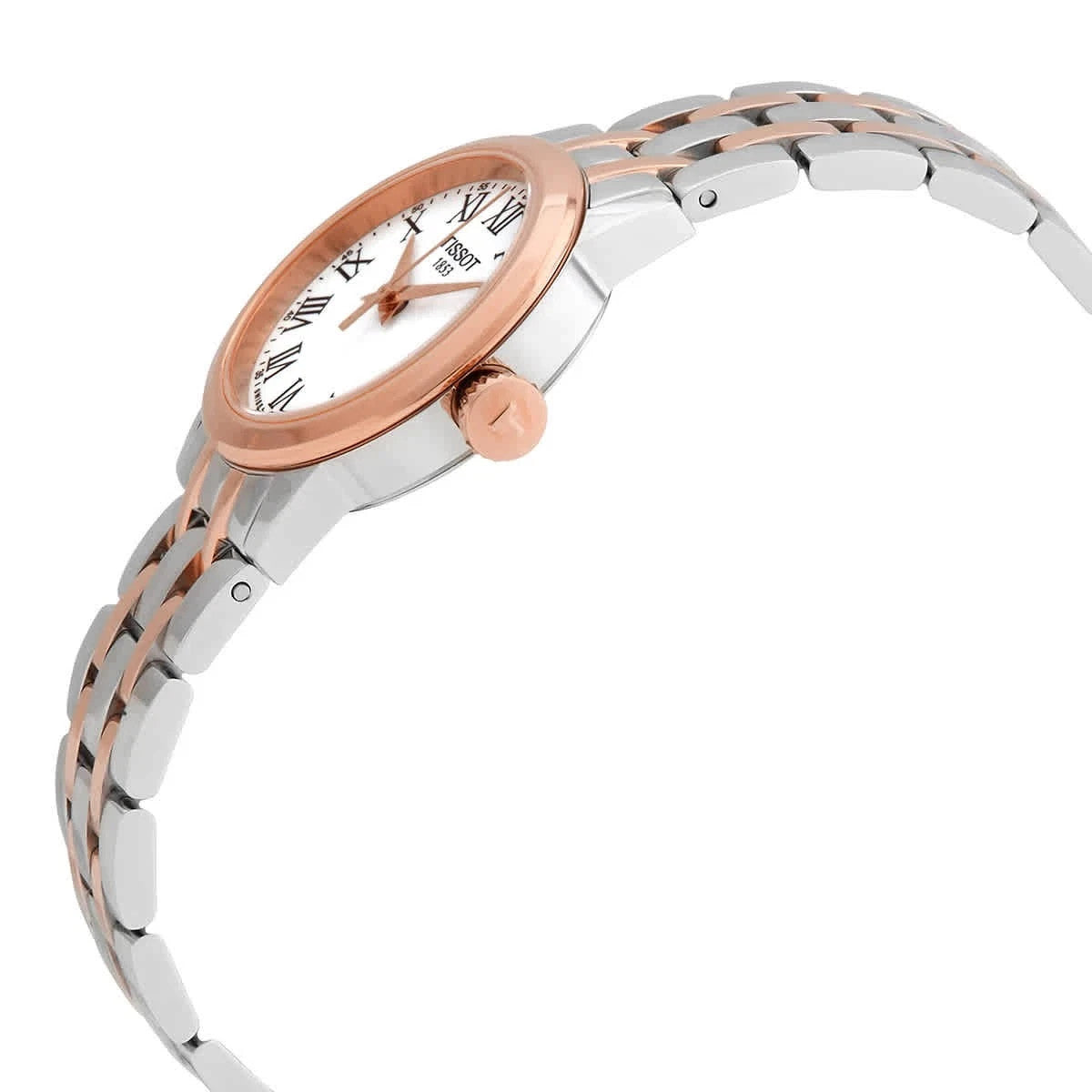 Tissot Classic Dream Quartz White Dial Ladies Watch T129.210.22.013.00 New
