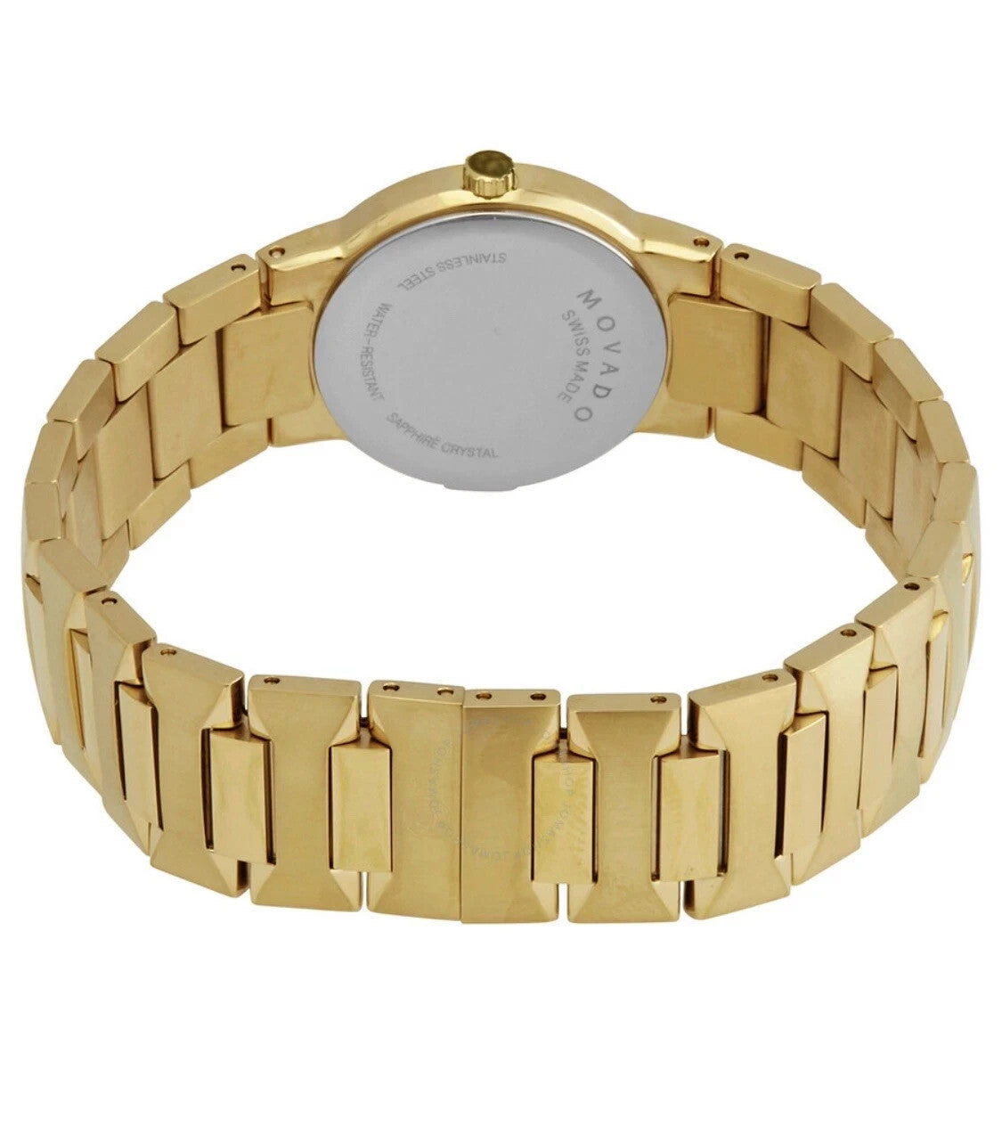 Brand New Movado Women's Temo Yellow Gold  Stainless Steel Watch 0607297