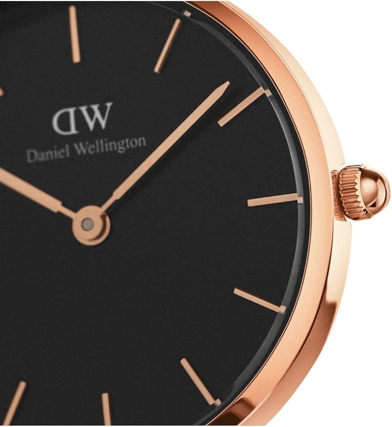 Daniel Wellington DW00100221 Watch Unisex Quartz Movement Analog Display Black