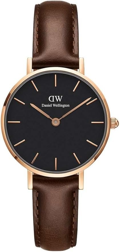 Daniel Wellington DW00100221 Watch Unisex Quartz Movement Analog Display Black
