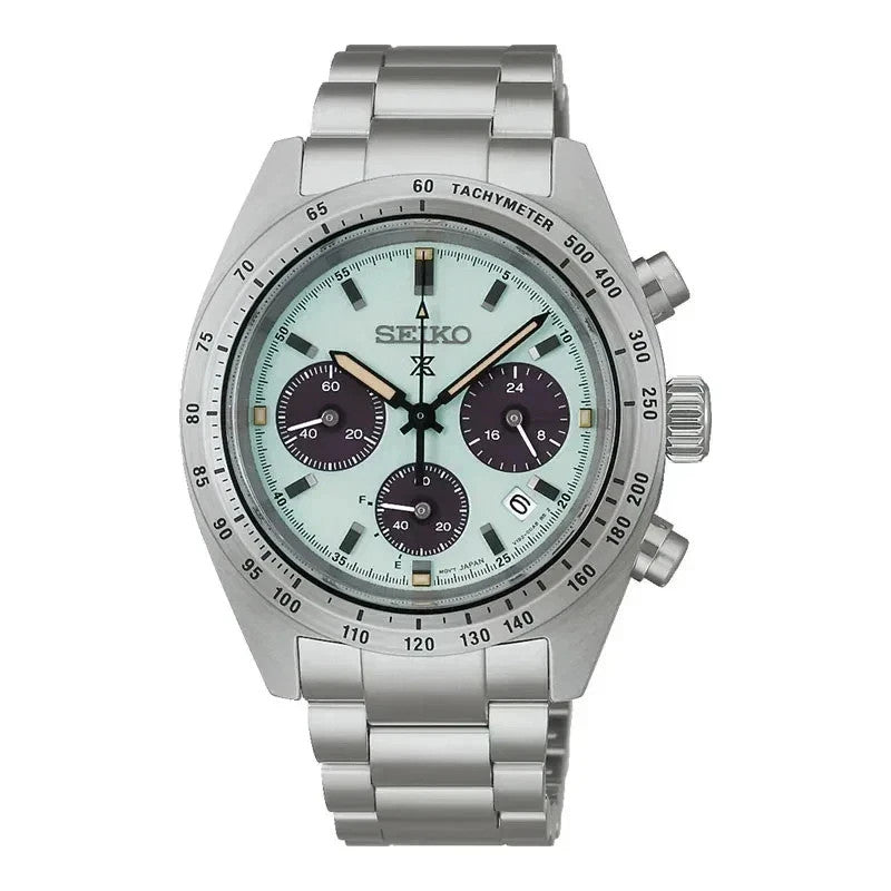 SEIKO Prospex Speedtimer SSC965 Chronograph Watch Opal Green Dial New In Box