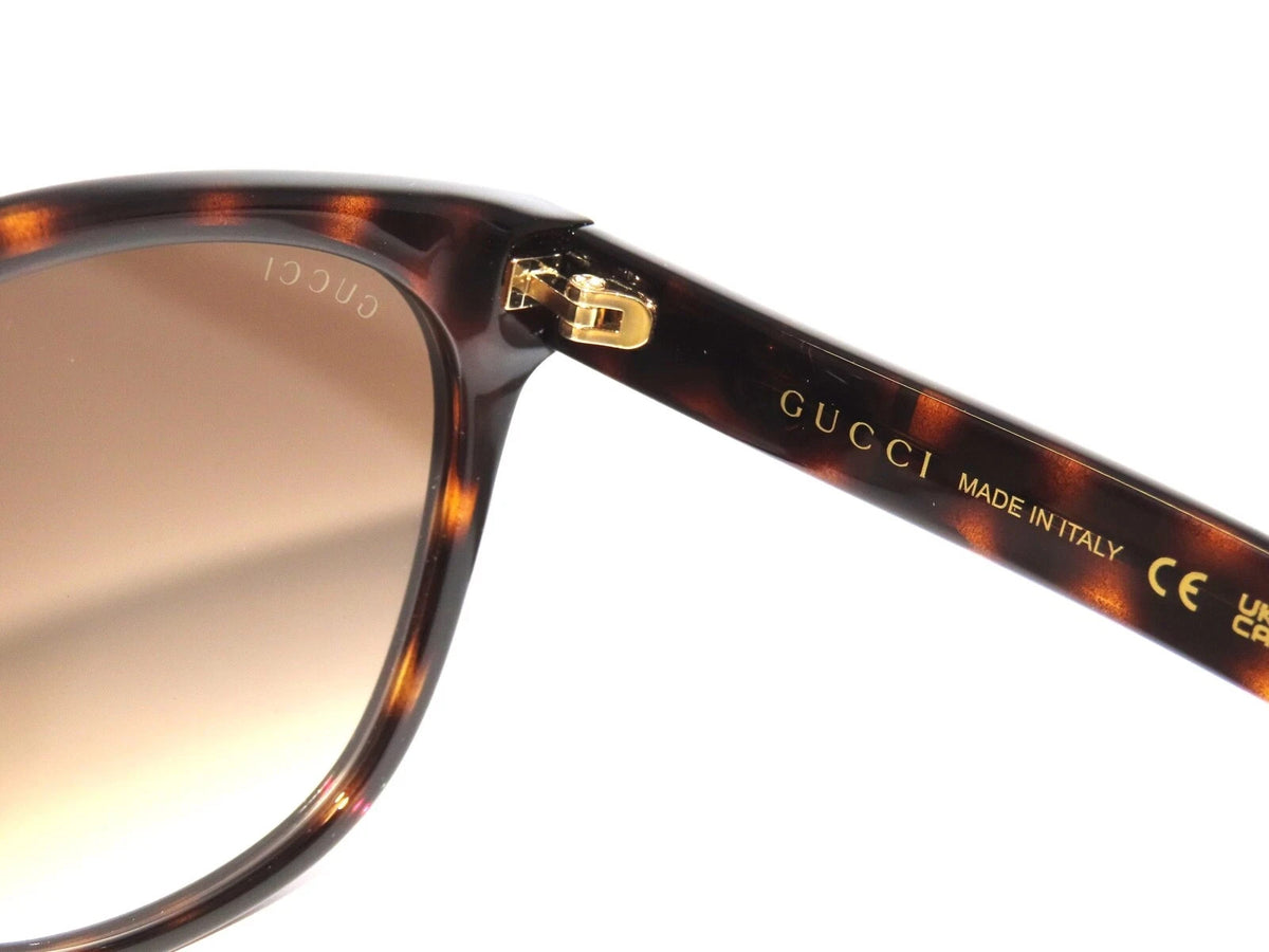 Gucci GG1122SA 002 Havana Brown Gradient  Sunglasses 1122 New AUTHENTIC