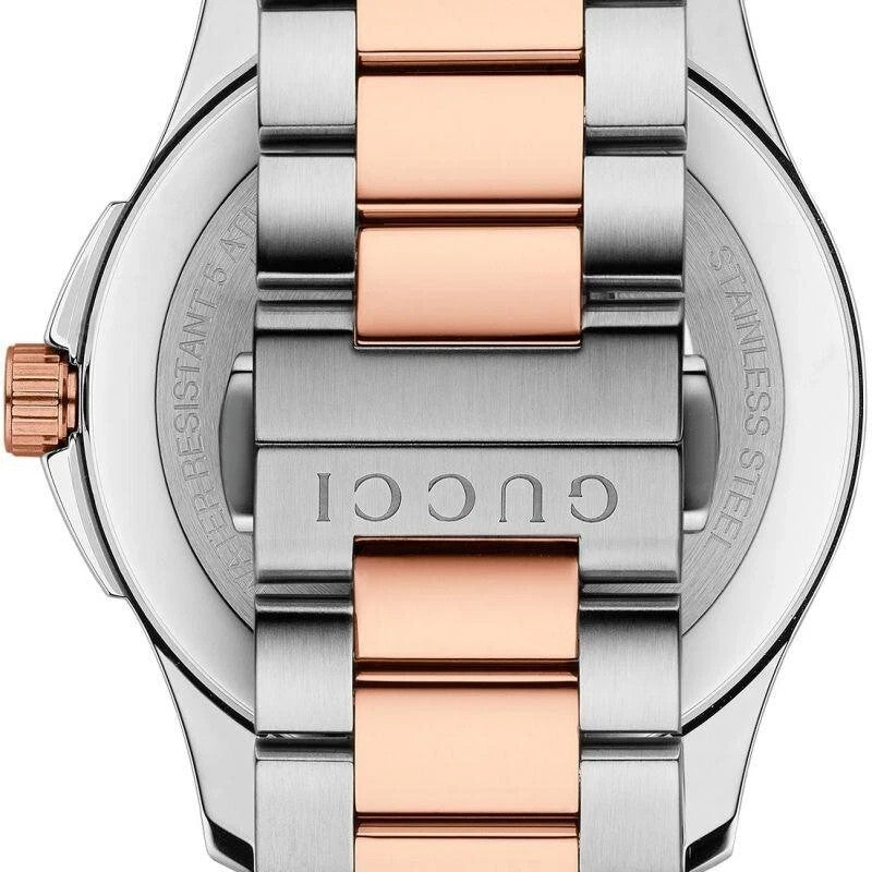 Gucci G-Timeless YA126446 Men's Swiss Two Tone Watch New In Box No Tag