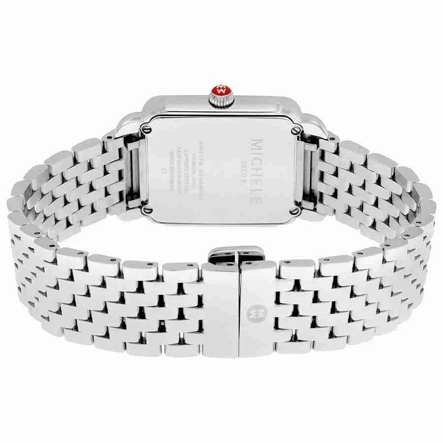 Michele Deco II Mid-Size Diamond Dial Ladies Watch MWW06I000001 New 100% Auth