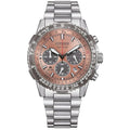 Citizen Men's Watch Promaster Sky Chronograph Bronze Dial Bracelet CA4664-60X