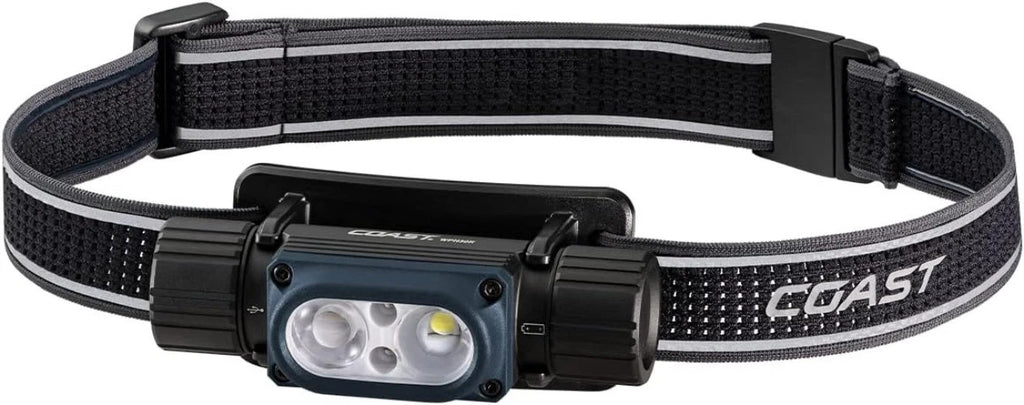 1000 Lumen Waterproof Ultra Bright  USB Rechargeable-Dual Power Headlamp, 5 M...