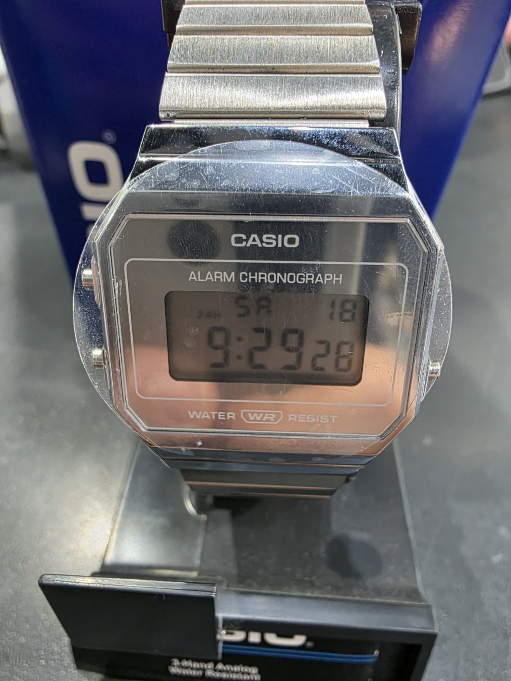 CASIO A700WEV-7AVT Vintage Stainless Steel Digital Watch LED Watch New NO Box