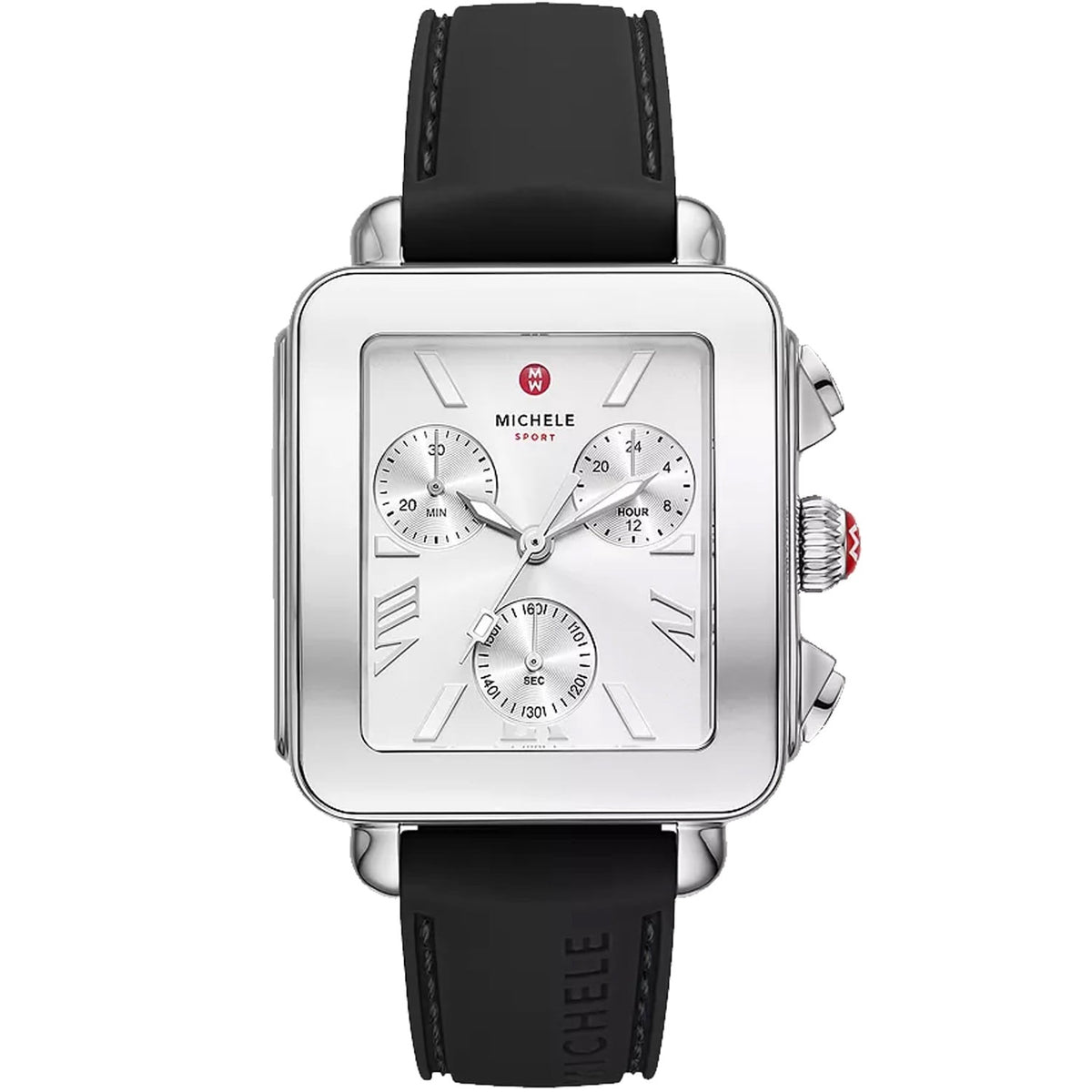 Michele Women's Deco Sport Silver Dial Watch - MWW06K000071 - product image