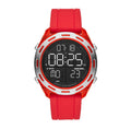 Diesel Crusher DZ1900 Digital Men's Watch Red Silicone Strap New In Box