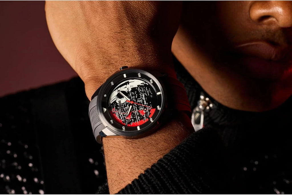 Citizen AW1606-06W Men's Eco-Drive Darth Vader Watch with Stainless Steel Watch