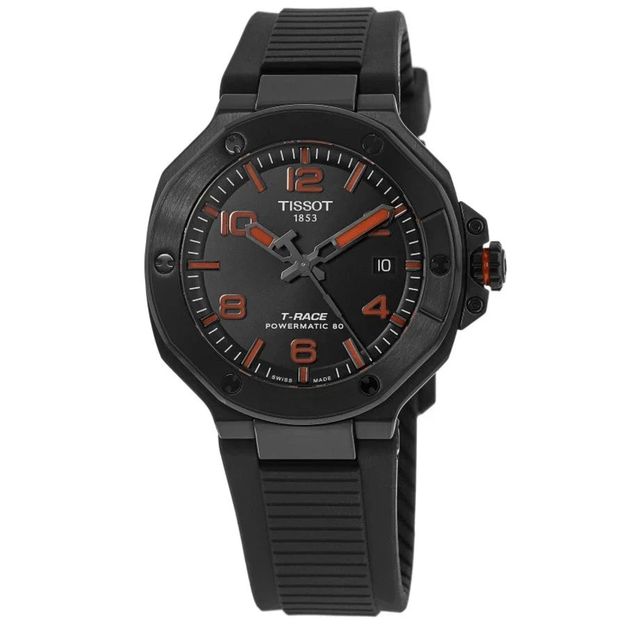 New Tissot T-Race Powermatic 80 Automatic Black Men's Watch T141.807.37.057.00