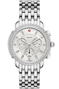 Michele Sidney Diamond Bezel Watch MW30A01A1046 Brand New In Box