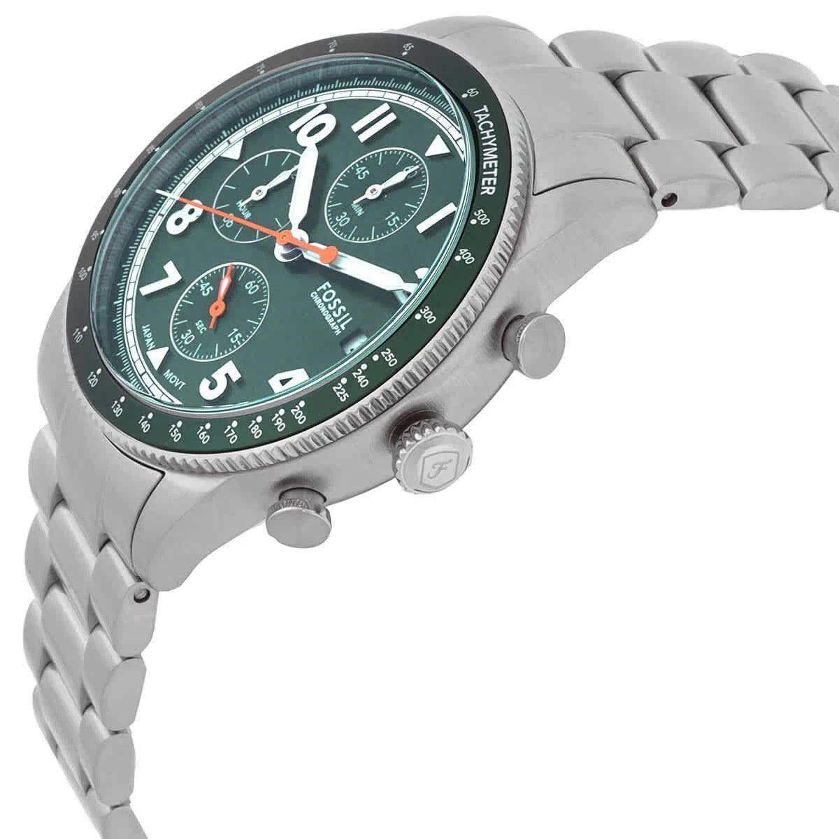 Fossil Sport Tourer Chronograph Quartz Green Dial Men's Watch FS6048 New In Box