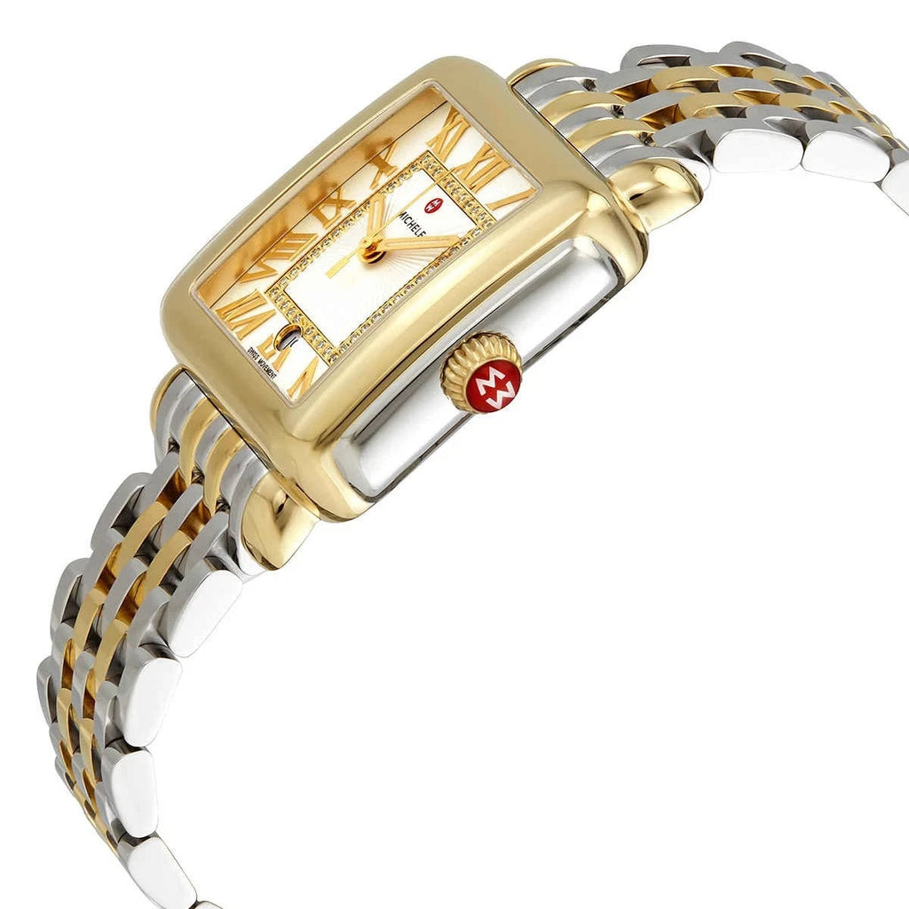 Michele Deco Madison Silver Dial Ladies Watch MWW06T000147 100% Authentic