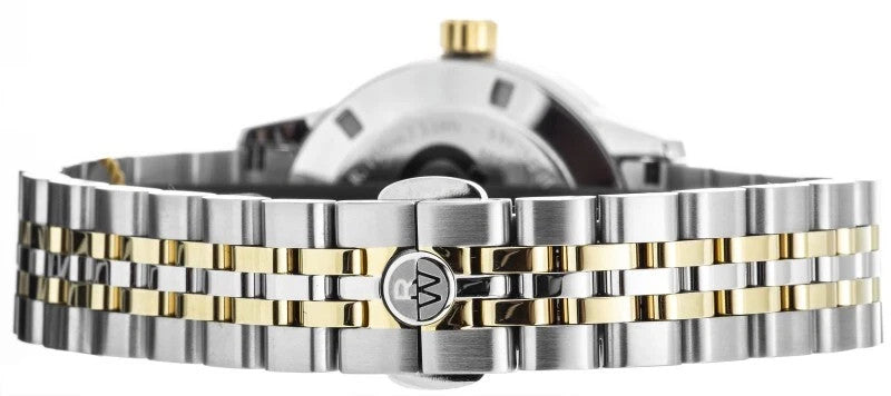 Raymond Weil Freelancer Mother of Pearl Dial Ladies Two Tone Watch 5634-STP-9702