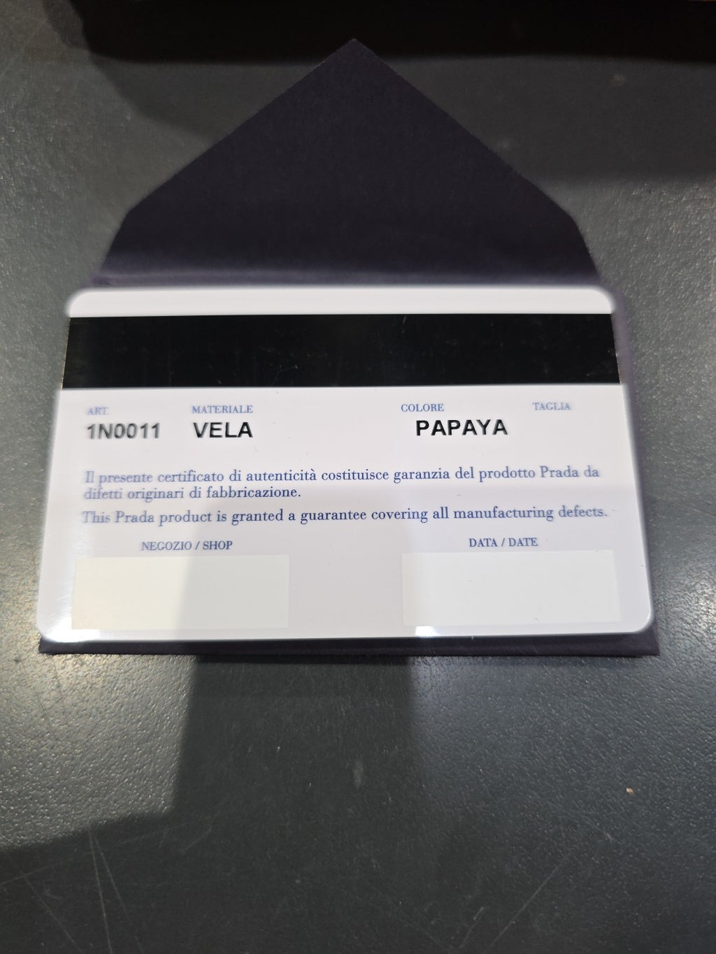 Prada Vela Orange Nylon Beauty Bag Cosmetic Makeup Case 100% Authentic