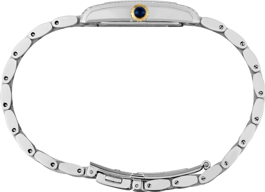 Seiko Essentials Crystals Two Tone Womens Watch SWR093 New