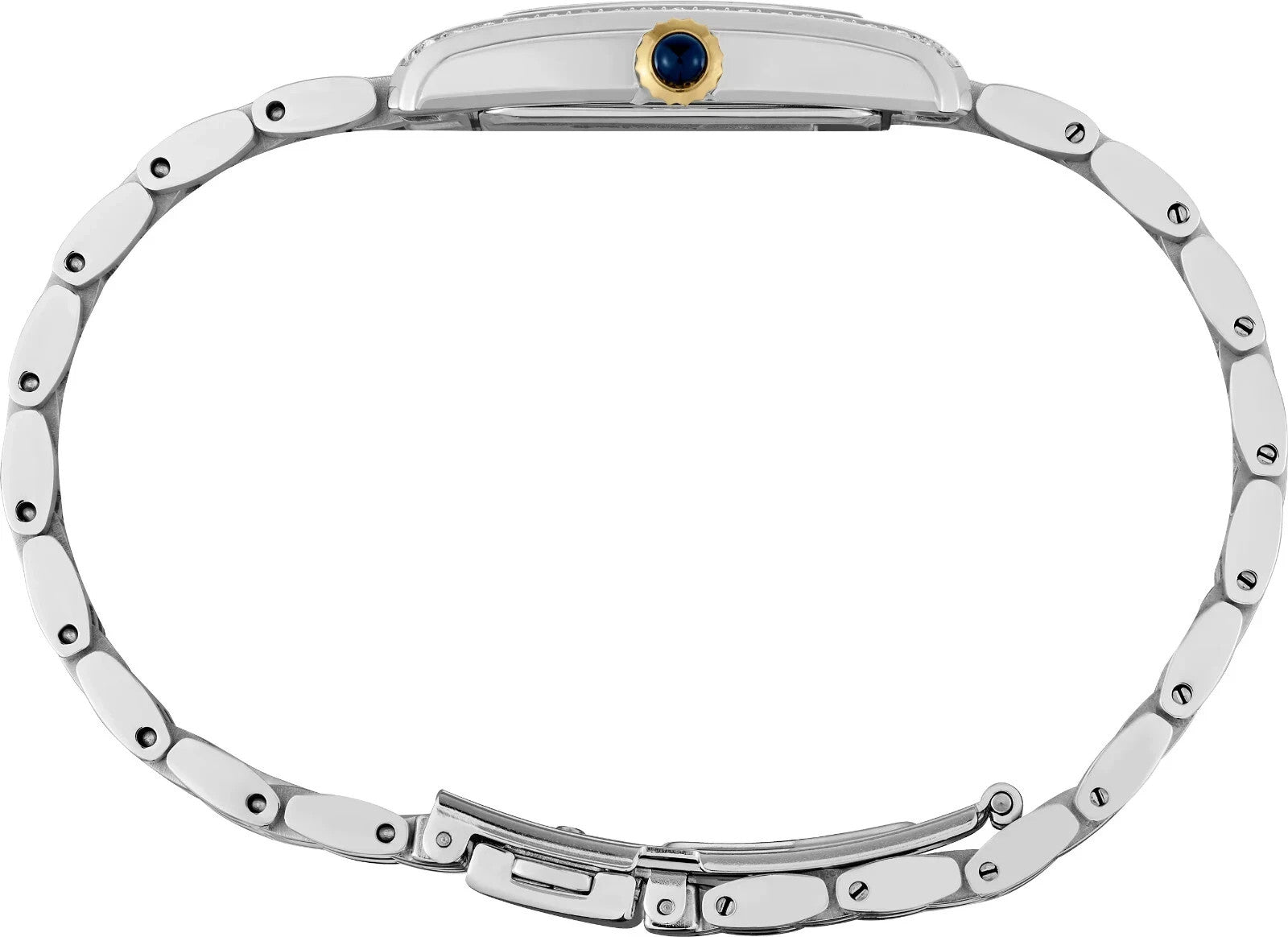 Seiko Essentials Crystals Two Tone Womens Watch SWR093 New