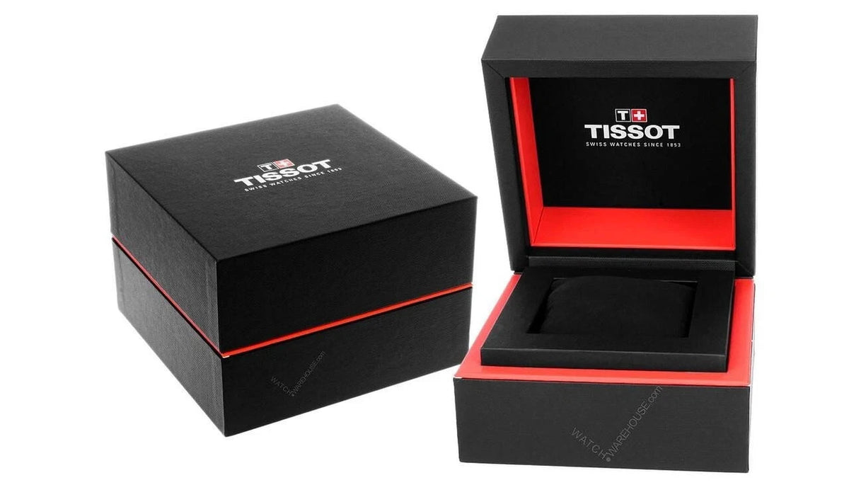 Tissot T-Race Quartz Chrono 45MM Red Silicone Men's Watch T141.417.37.061.01