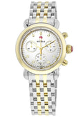 NEW Michele Mirror Two Tone Gold Silver Diamond CSX 36 Watch MWW03C000519