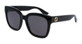Gucci Grey Square Ladies Sunglasses GG0034SN 001 54 GG0034SN 001 54 AUTHENTIC