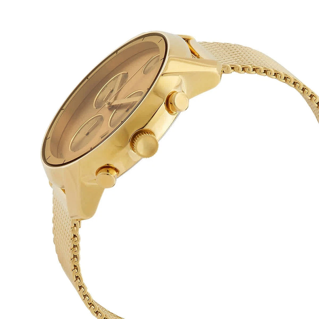 Movado Bold Chronograph Gold Dial Men's Watch 3600372 New In Box