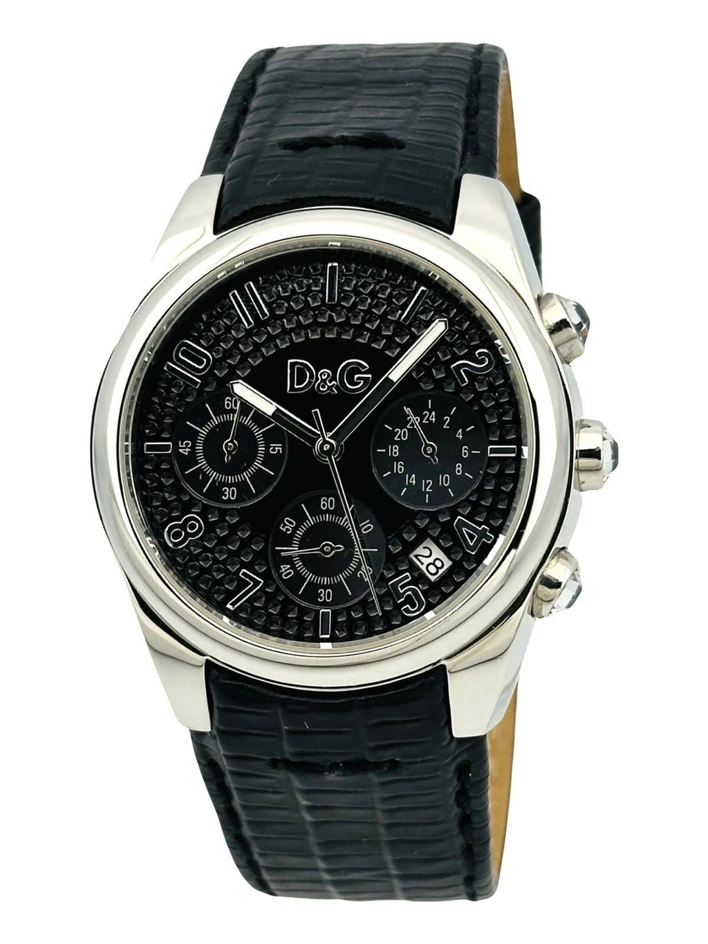 D&G Women's DW0259 Sandpiper Mirror Dial Chronograph Watch New In Box