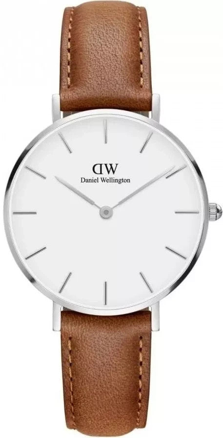 Daniel Wellington Petite Durham Leather Ladies Watch New In Box