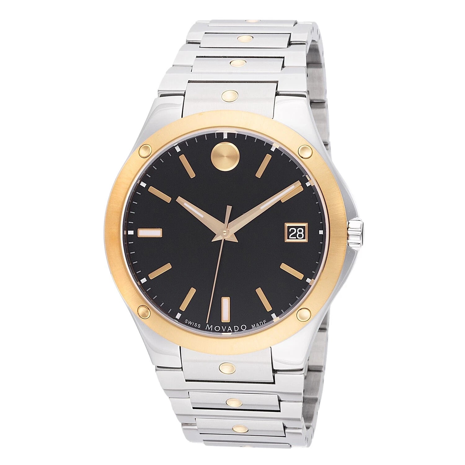 Movado 0607596 Men's SE Black Dial Quartz Watch Brand New 100% Authentic
