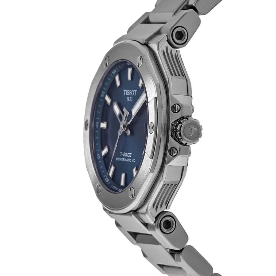 New Tissot T-Race Powermatic 80 Automatic Blue Men's Watch T141.807.11.041.00
