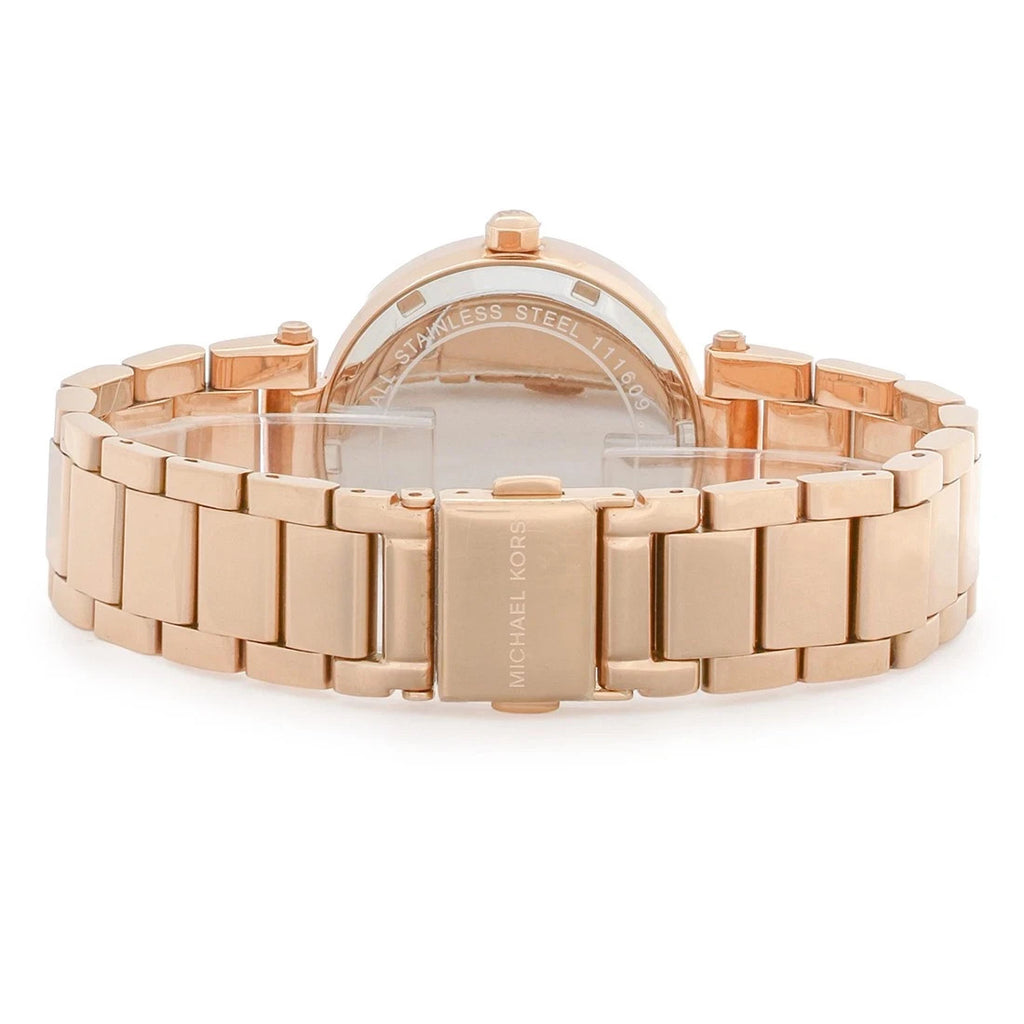 Michael Kors Women's Parker Paved Gold Tone Stainless Quartz Watch MK5616