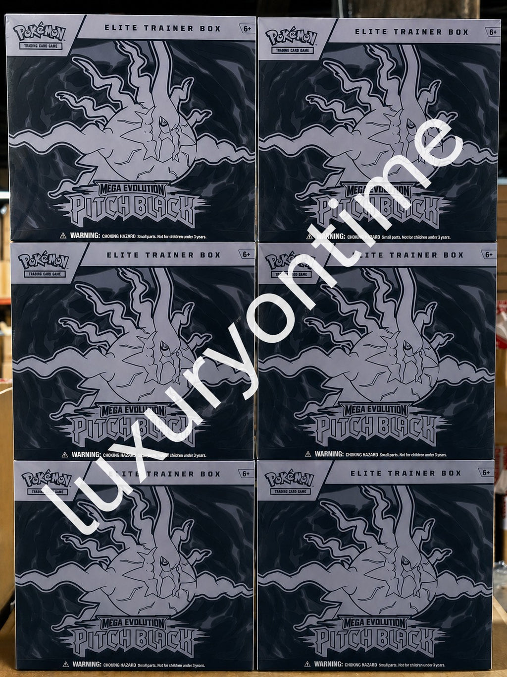 Pokemon Pitch Black Elite Trainer Box (ETB) Mega Evolution New Ships ASAP