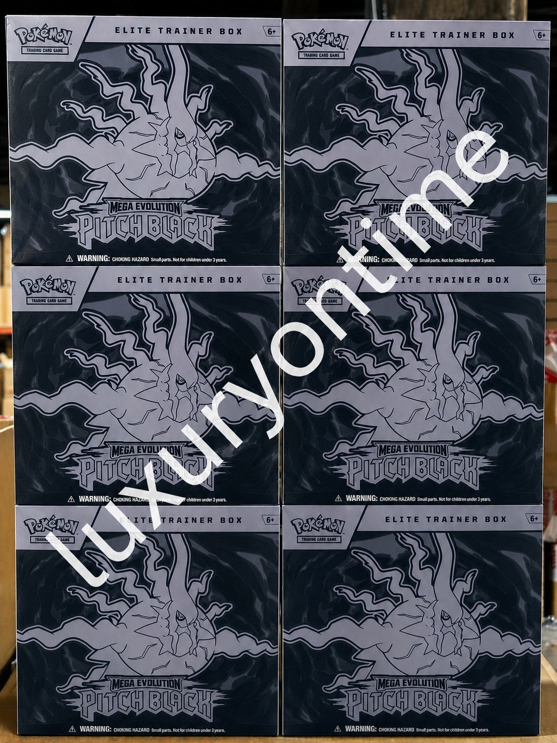 Pokemon Pitch Black Elite Trainer Box (ETB) Mega Evolution New Ships ASAP