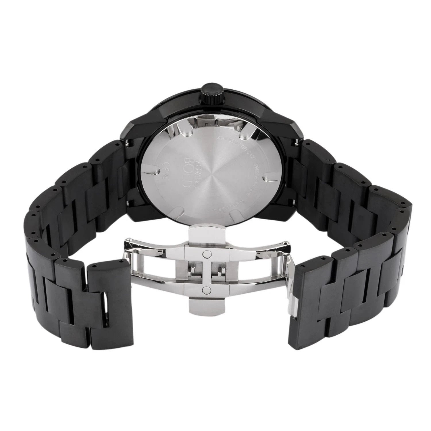 Movado 3600467 Men's Bold Trend Black Dial Quartz Watch New In Box