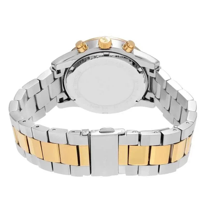 NEW Genuine MICHAEL KORS Ritz Chronograph Crystals Gold 37mm Womens Watch MK6474